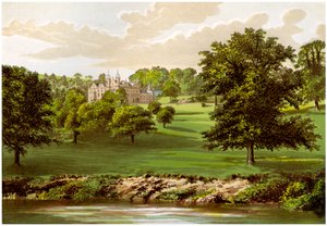 Wyaston Leys，赫里福德郡，Bannerman家族的住所，c1880 作者 不明