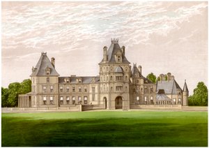 威尔士登比郡的Wynnstay，Baronet Williams-Wynn的住所，c1880 作者 不明