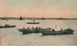 日本横滨港，c1918 作者 不明