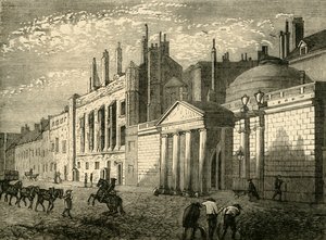 1795年的约克议院，1881年。 作者 不明