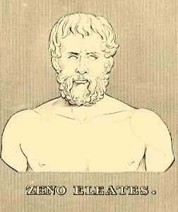 芝诺（Zeno Eleates），大约公元前495-430年，1830年。 作者 不明