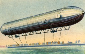 Zeppelin LZ 1，1900，1932。 作者 不明