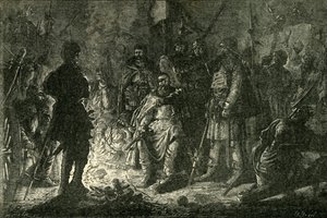 Ziska和Hussites，1890年。 作者 不明