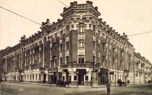 俄罗斯莫斯科Zubovskaya广场，1912年 作者 不明