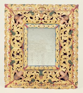 查理二世雕刻和画镜 作者 未知未知