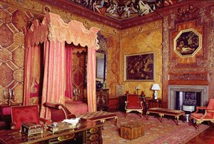 Chatsworth House，国家卧室1687-1707，德比郡，英国 作者 未知未知