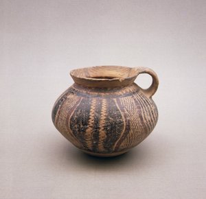 中国陶器罐，公元前2500年