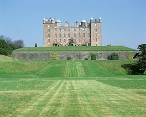 Drumlanrig城堡，外观，苏格兰学校，建于1679-91，邓弗里斯，英国 作者 未知未知