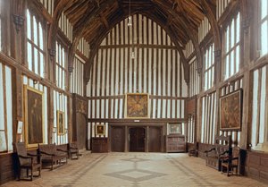 Gainsborough Old Hall，The Hall，c.1460-80 English School，Lincolnshire，UK 作者 未知未知