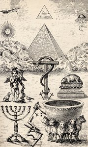 来自&39;The Freemason&39;的高度符号，由Eugen Lennhoff于1932年出版 作者 未知未知