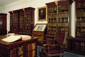 Pepys图书馆，Magdalene学院，剑桥内部看法 作者 未知未知