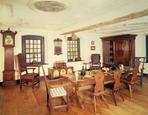 Kershner Parlor，宾夕法尼亚州Wernersville，1755 作者 未知未知