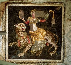 骑马的Dionysus马赛克c.180 AD 作者 未知未知