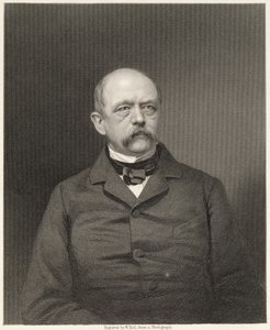奥托·冯·俾斯麦（1815-98）的肖像由William Holl（1807-71）从照片，酒吧刻。作者：William Mackenzie 作者 未知未知
