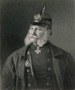 威廉一世（1797-1888）普鲁士国王和德国皇帝的肖像，由William Holl（1807-71）酒吧刻。作者：William Mackenzie 作者 未知未知