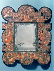 稻草镜架，1670-80