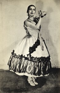 Tamara Toumanova，来自“脚注芭蕾”，1938年出版（bw照片） 作者 未知未知