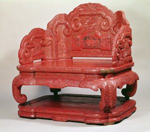 干隆皇帝的宝座（1736-95） 作者 Unbekannt Unbekannt
