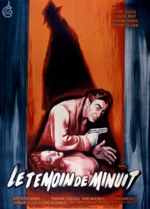 电影《午夜证人》的海报 DimitriKirsanoff 1953年 作者 不明