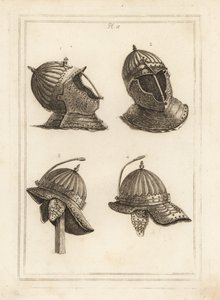 Bar helmet 1,2, and Duke of Monmouth