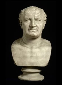 维斯帕先皇帝 (Titus Flavius Vespasianus) 的半身像 (9-79) 作者 不明