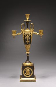 烛台，约1800年 作者 不明