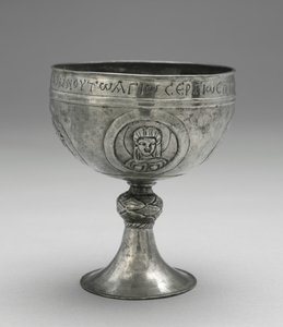 贝丝·米索纳宝藏的圣杯，约500-700年 作者 不明