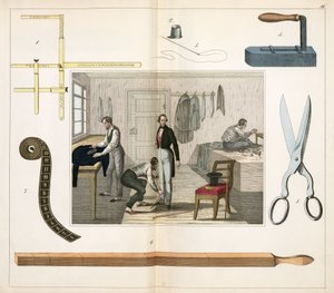 Clothing & Footwear Industry The tailor 作者 不明