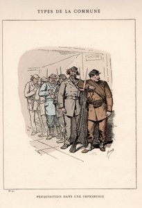 巴黎公社：SEARCH 跟随 IN UNE PRINTERIE (27) in “” Les Communeux 作者 不明
