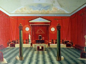 装饰共济会寺庙一级 作者 未知艺术家