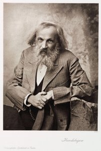 Dmitry Ivanovich Mendeleyev，俄罗斯化学家，约1905年 作者 不明