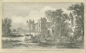 德雷顿·巴塞特（Drayton Bassett）-“德雷顿庄园”（Drayton Manor）：木刻版画，nd [？19th cent] 作者 不明