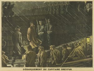 德雷福斯登陆，1899年7月9日 作者 不明