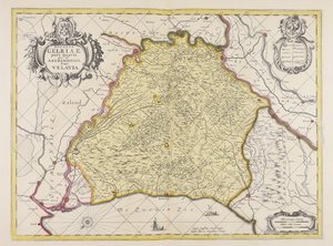 Ducatus Gelriae pars quarta quae est Arnhemiensis siue Velavia 作者 未知艺术家