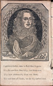 Edward Cocker，英国数学家和雕刻师 作者 不明