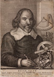 埃利亚斯-艾伦，数学家和仪器制造商，约1630年 作者 不明