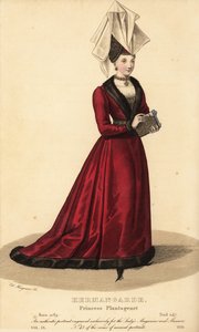 阿尔曼加德，普兰塔奈特公主，福尔克四世的女儿，le Rechin和女巫伯爵Beaugency的Hildegarde。 作者 不明