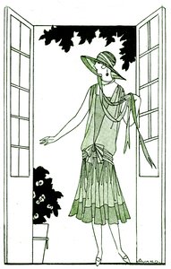 时尚：1925 年 5 月的服饰 作者 未知艺术家