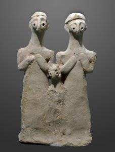 公仔的雕像，公元前2000-1500年 作者 不明