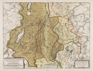 Fossa Eugeniana quae a Rheno ad Mosam duci coepta est anno MDCXXVII ductu comitis Henrici vanden Berge 作者 未知艺术家
