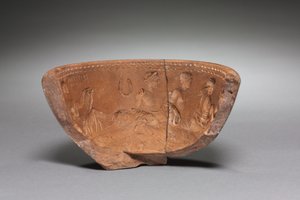 公元前27年至公元14年的奥古斯都时期的模具碎片 作者 不明