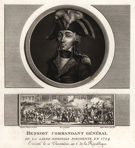 弗朗索瓦-亨利奥，雅各宾派领导人，巴黎国民警卫队总司令，1794年被处决 作者 不明