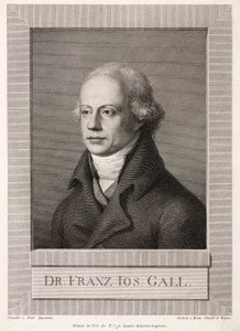 Franz Joseph Gall，德国解剖学家和颅相学家，c 1800 作者 不明