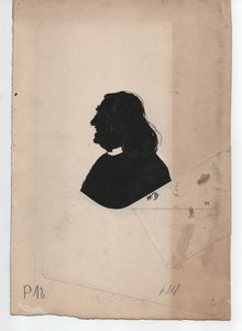 弗朗茨-李斯特（1811-1886）（约 1850 年，剪影） 作者 未知艺术家