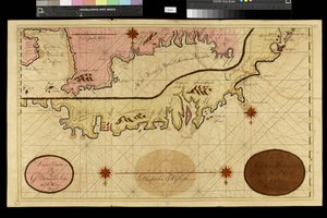 地理图：荷兰制图师 Gerard van Keulen（1678-1726 年）1709-1713 年绘制的哥伦比亚卡塔赫纳示意图。罗马天使图书馆 作者 未知艺术家
