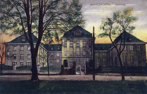 德国，Wipperfurth：建于 1910-1911 年的“Altes Seminar”外观 - 20 世纪明信片 作者 不明