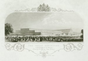 1851年大展，水晶宫，伦敦 作者 不明