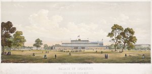 1851 年海德公园大型展览 作者 未知艺术家