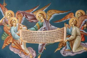 希腊东正教的圣像细节 Thessalonique Grece 作者 不明