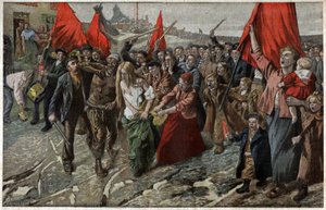 Greve dans le Nord de la France.在法国北部的罢工。